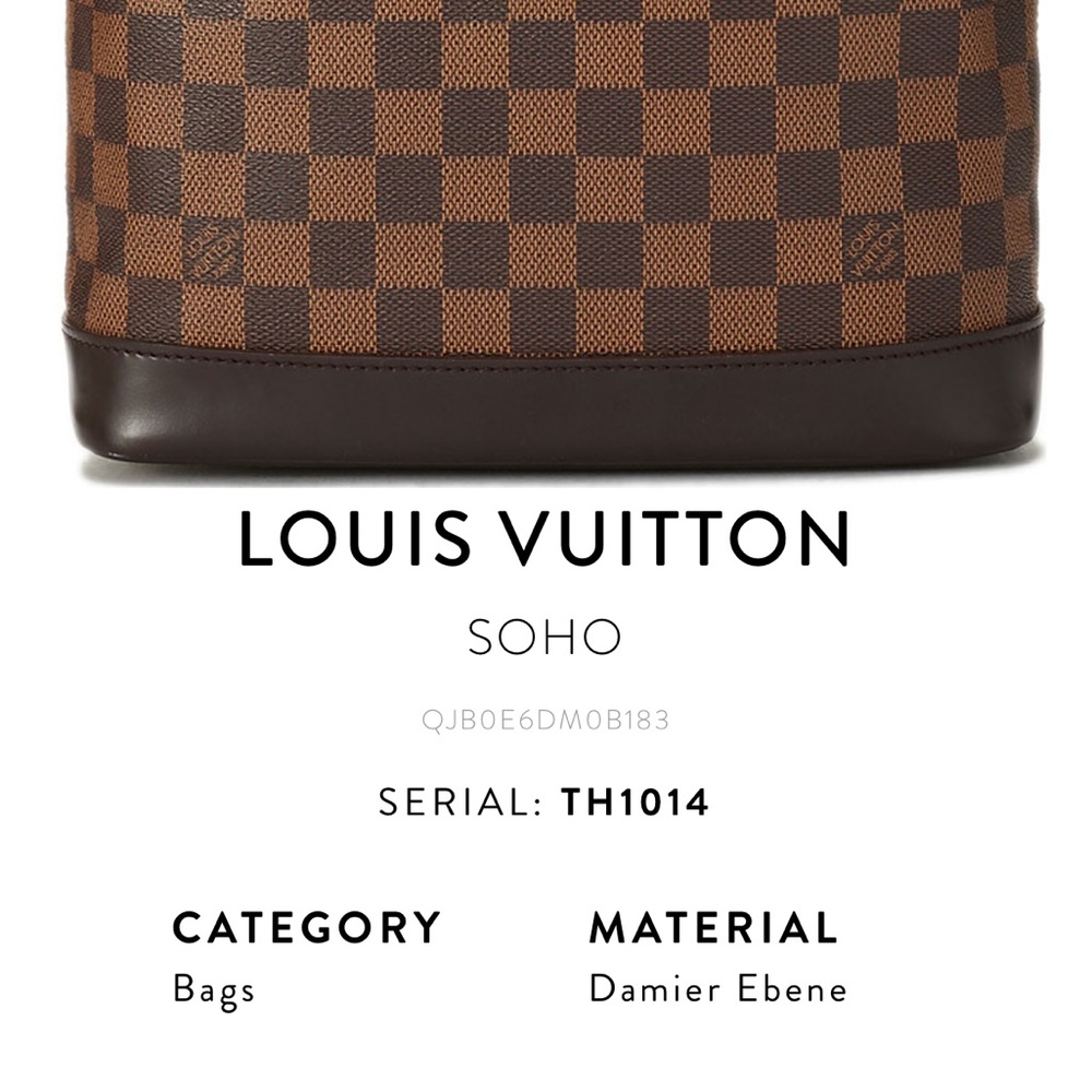 Louis Vuitton Brown Checkered Backpack - Picture 15 of 16